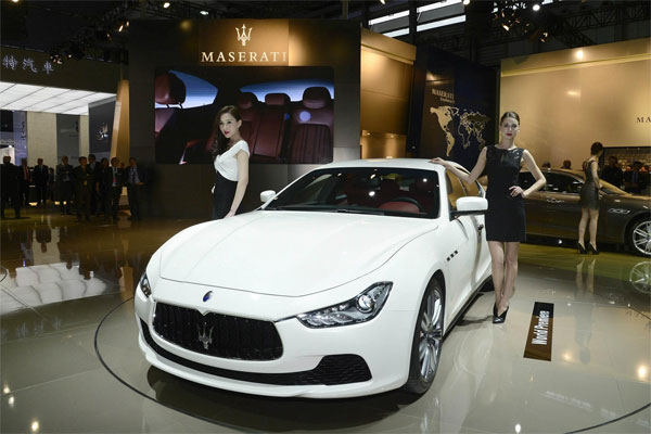 2014 Maserati Ghibli is in Top 10 Cars at Shanghai Auto Show
