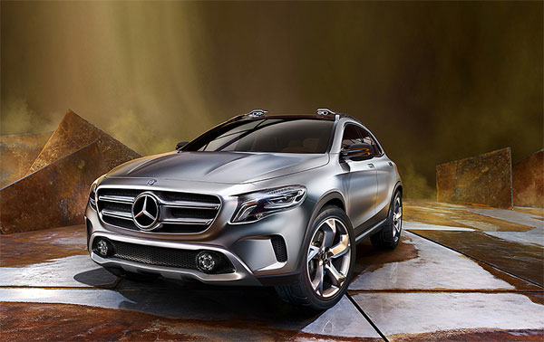 Mercedes Benz The Concept GLA is in Top 10 Cars at Shanghai Auto Show