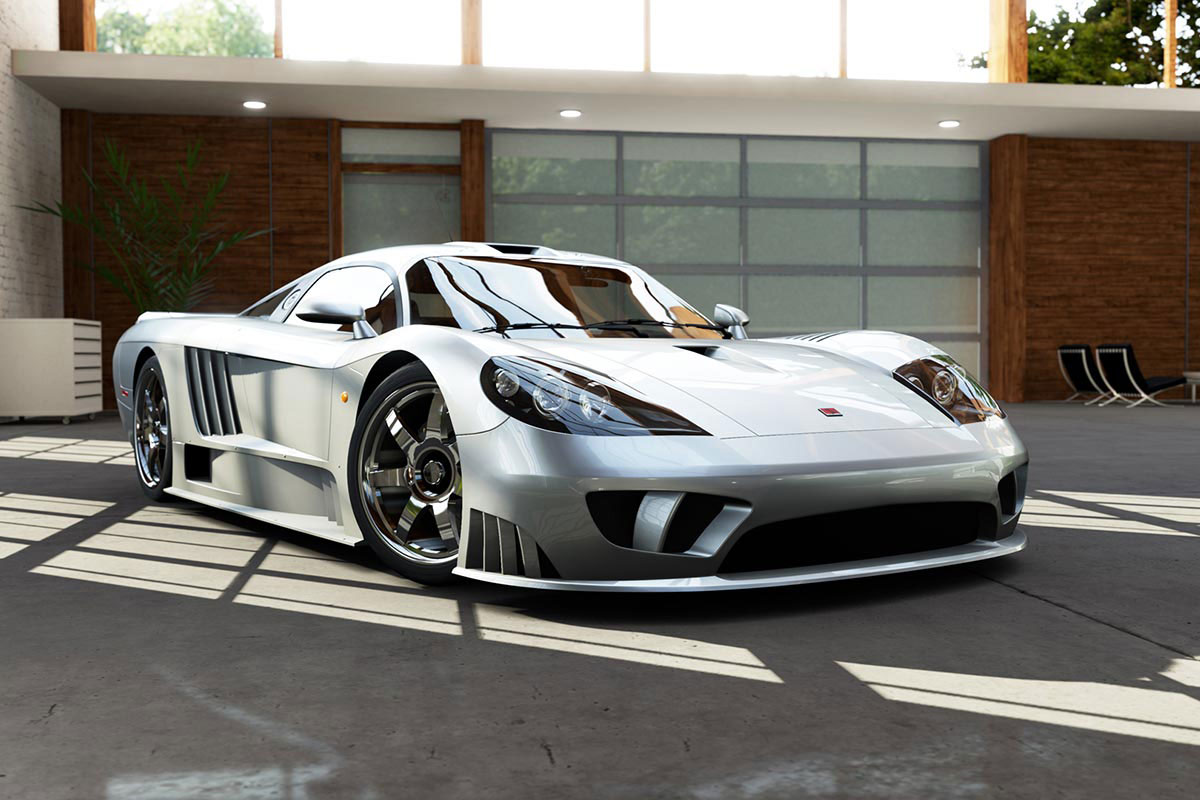 Saleen S7 Twin Turbo is one of the fastest cars in the world