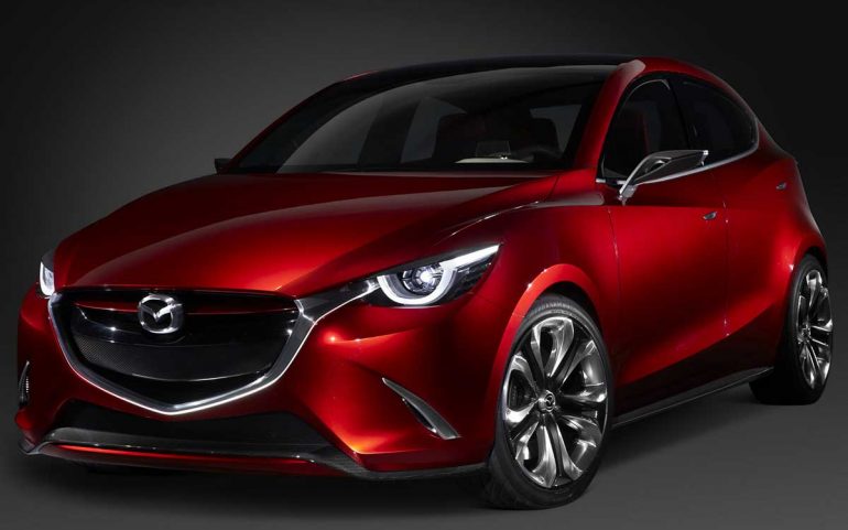 mazda hazumi concept car revealed