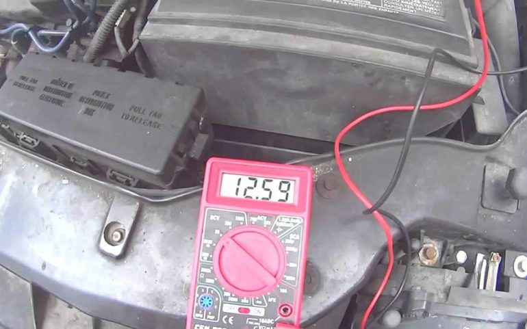 How to check a car battery with a multimeter and load tester