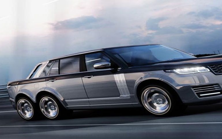 The Range Rover 6×6 slt Truck a Rival to the Mercedes g63 amg 6×6