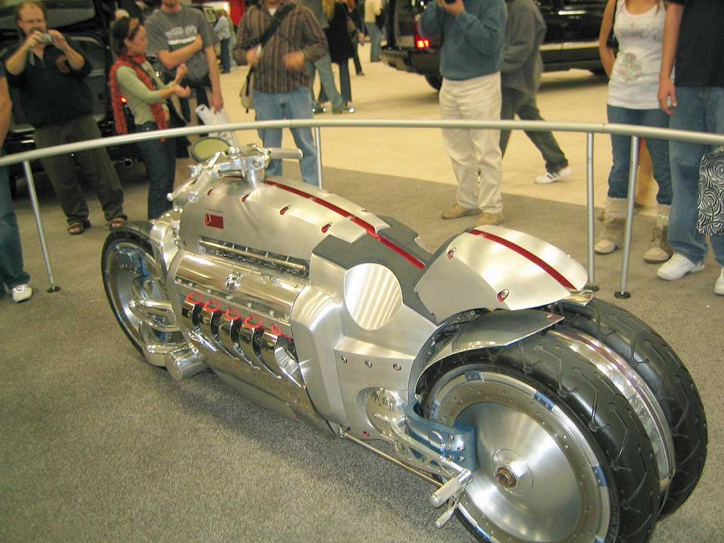 Dodge Tomahawk takes Number 1 spot in Sports motorbikes